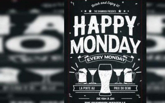 MArseille - Happy Monday au SHAMROCK