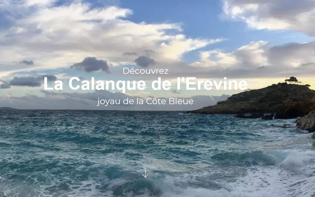 MArseille - La Calanque de l\'Erevine, joyau de la Côte Bleue