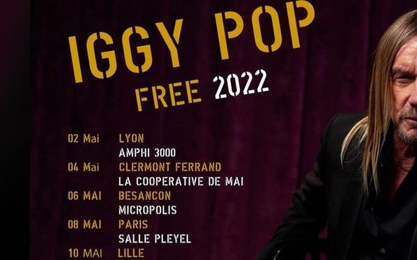 MArseille - IGGY POP FREE TOUR 2022