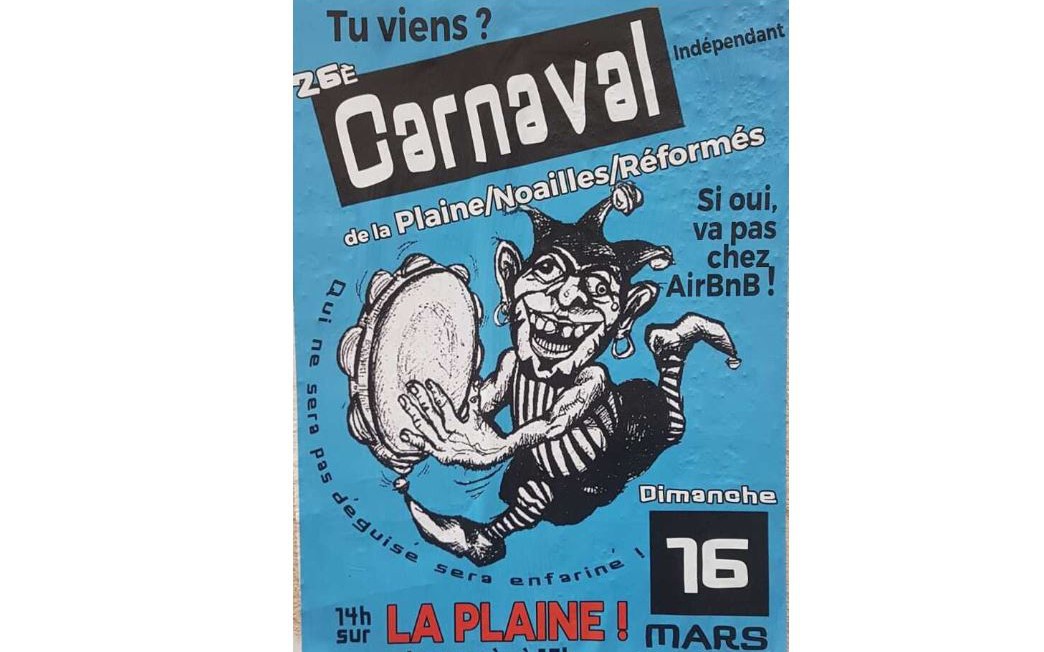 MArseille - CARNAVAL DE LA PLAINE / NOAILLES / RÉFORMÉS  