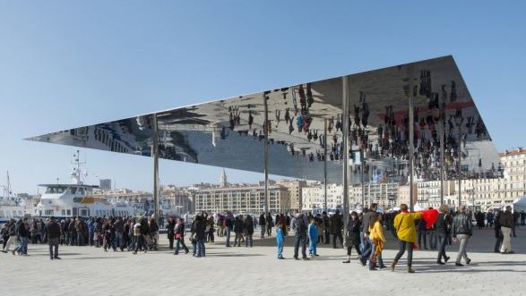 Marseille - L'ombrière du Vieux Port