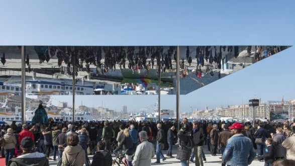 Marseille - L'ombrière du Vieux Port